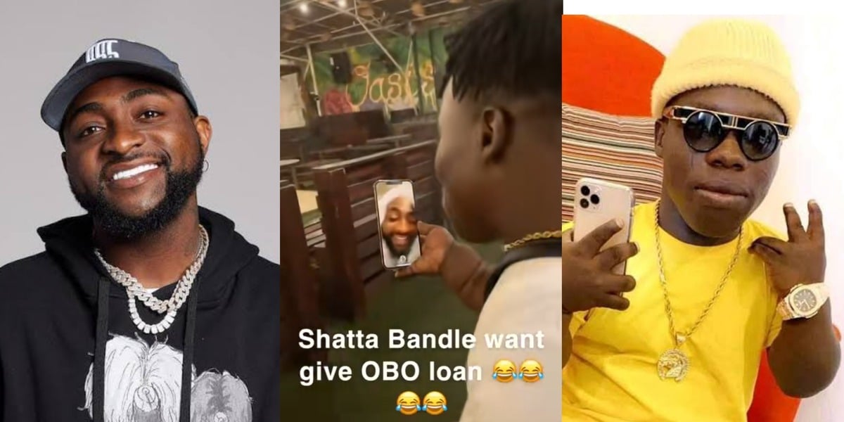 "You wan take loan" - Shatta Bandle raises eyebrows with a bold offer to Davido following his Grammy Awards loss