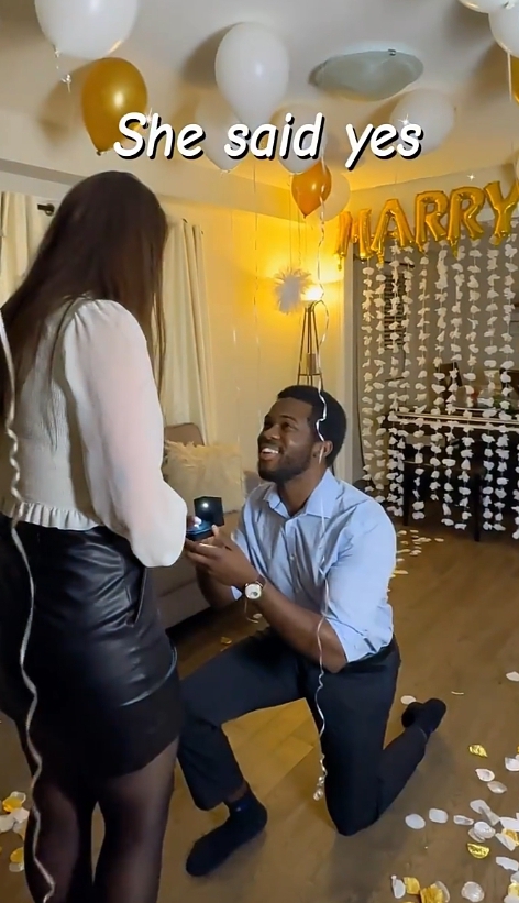 "We raised a fine gentleman and he found himself the perfect bride" Omoni Oboli gushes over son as she releases his proposal video