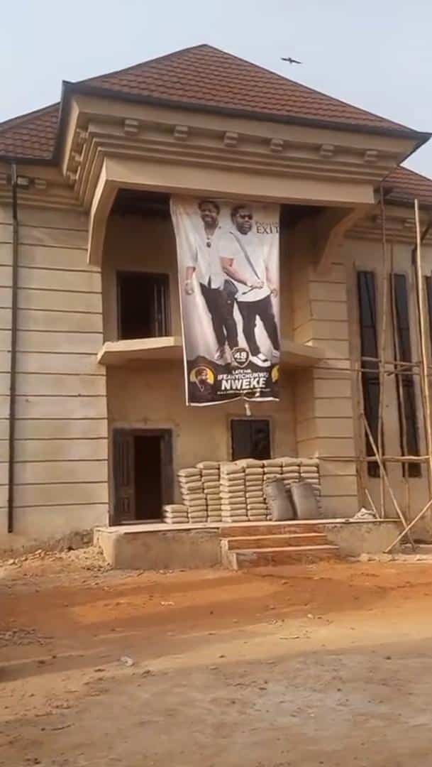 Man passes away while building his dream house in the village