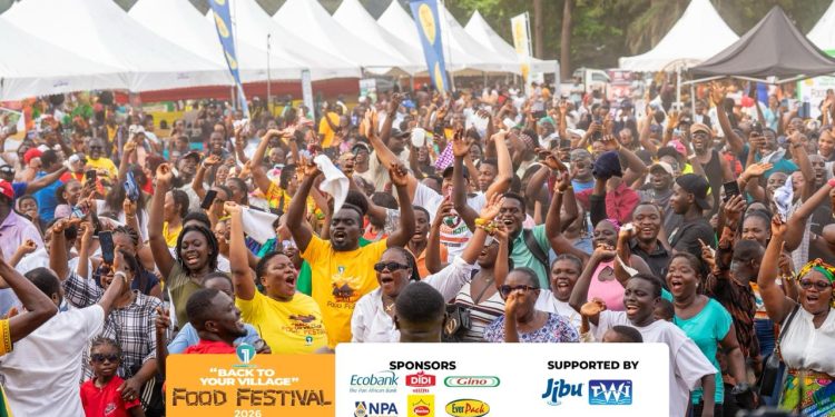 Food Frenzy Hits Accra! — Thousands Flock to Efua Sutherland Park for Day 1 of ‘Back to Your Village’ Festival